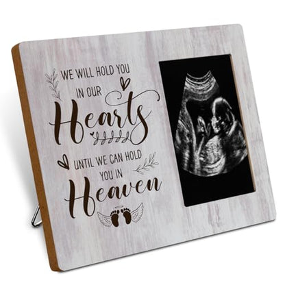 Farmhouse Picture Frames Miscarriage Gifts for Mothers Infant | Loss Gifts for Mom Pregnancy Loss Memorial Gift Sympathy Remembrance In Loving Memory Gifts Photo Frames