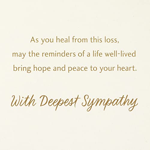 Hallmark Sympathy Card, Cardinal (Their Spirit Lives On) - color: Love Sees Us Through