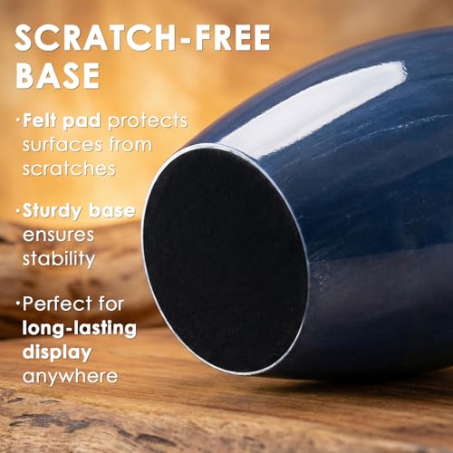 Emvency Urn for Ashes, Metal Alloy, 10" H x 6" W, Tree Heart - color: Marble