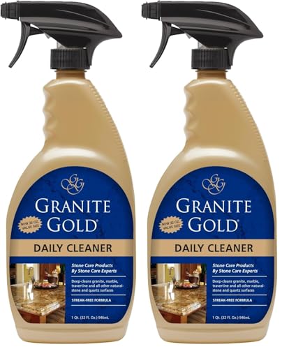 Granite Gold Daily Cleaner for Granite,Marble & Other Natural Stone & Quartz Surfaces,32 Ounces,(Pack of 2) - size: 32 Fl Oz (Pack of 2)