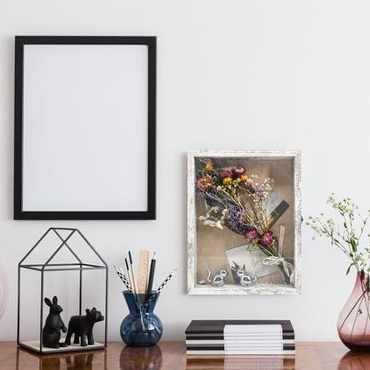 Wedding Shadow Box Frame for Couples 11x14,White - color: White, size: 11*14