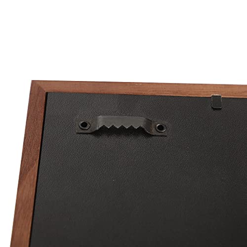 5x7 Shadow Box with Glass, Small Shadow Boxes Display Cases with Door for Shells Taxidermy Keepsake Photos Tickets Coins - Walnut | Solid Wood; 5x7-Inch Display; Glass Front; Magnetic Door; 180-Degree Hinge; For Shells, Photos, Tickets, Coins & Keepsakes