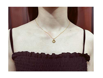 Baydurcan Friendship Anchor Butterfly Good Luck Elephant Necklace for Women - style: CompassII