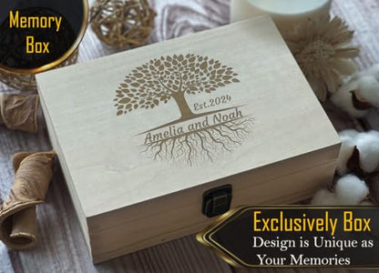 Tree of Life Commemoration - Custom Laser Engraved Memorials with Personalized Names, Perfect Sympathy & Memorial Gift