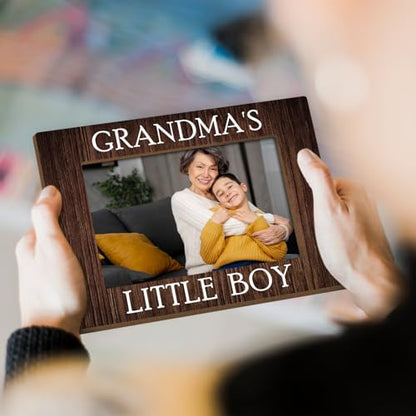 Grandmother Gifts Wooden Picture Frame for Desk - Grandchildren and New Baby Frame - First Time Grandma Gift 4x6 - Jk0256 - color: XK15