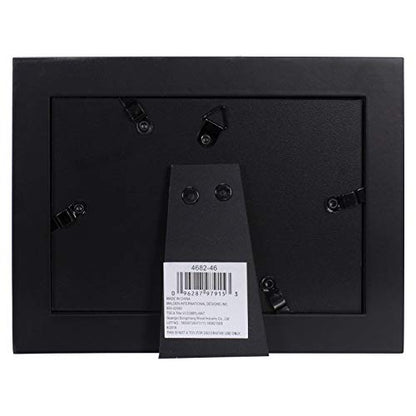 Malden International Designs Expressions Tiny Miracles Matted Picture Frame, 3x4/4x6, Black - style: Black