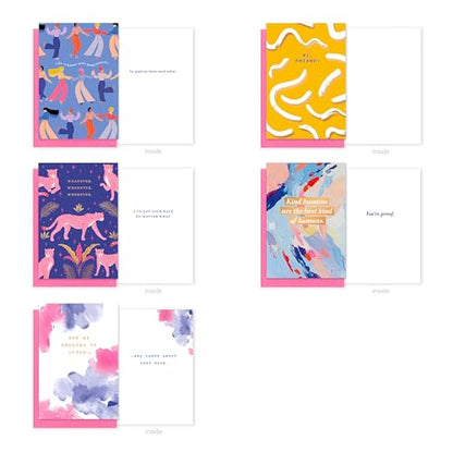 American Greetings 15-Count Thinking of You Card Bundle with Envelopes and Seals for Friendship and Support - color: Friendship and Support
