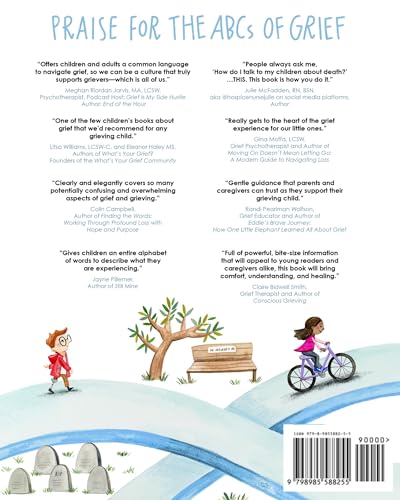 The ABCs of Grief (a children's grief book for all types of loss and grief)