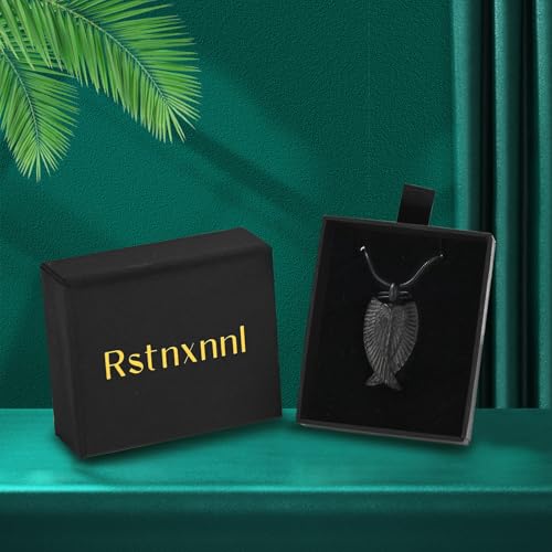 Angel Wings Cremation Jewelry Necklaces Stainless Steel Urn Necklaces for Ashes Memorial Keepsake Pendant for Women Men Gifts With Funnel Kit & Bag - color: Customize