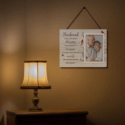SteadStyle Memorial Gifts for Loss of Husband, Memorial Photo Frame 8x10 In - style: Husband