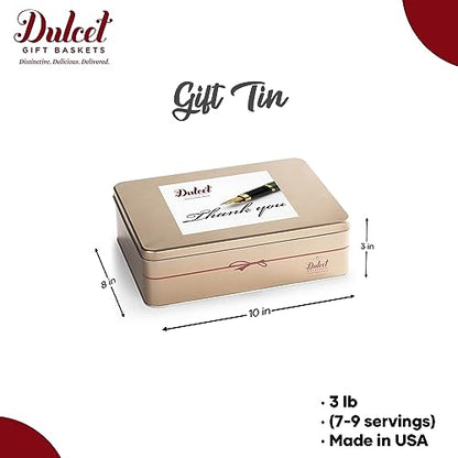 Thank You Gift Baskets For Women Food Gift Baskets, Thank You Gift Baskets For Women, Men, Mom, Dad, Friend, Co-worker and Office Gifting Gourmet Food Gifts By Dulcet Gift Baskets - style: Thank You