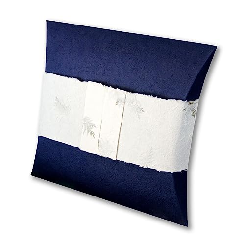 Journey Biodegradable Urns for Water/Earth Burial Use for Remembrance - Cremation Urn Ideal for Ocean Tribute & Ash Distribution- Navy Adult Urns for Burial Supports Memorial Use & Remembrance - color: Navy