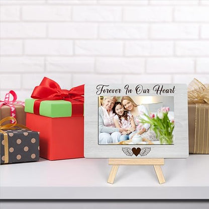 Ycyfckdr Memorial Picture Frame Gifts For Loved One, Bereavement Photo Gifts, Tabletop Easel Frame (A20)