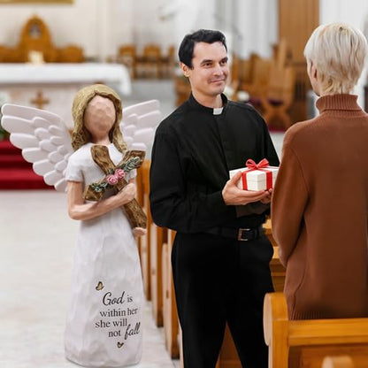 AUKEST Christian Gifts for Women, Religious Gifts for Women Figurines | Inspirational Gifts for Women, Bible Gifts for Women, Christian Mothers Day Gifts, Catholic Gifts, Bible Accessories - style: Christian Gifts