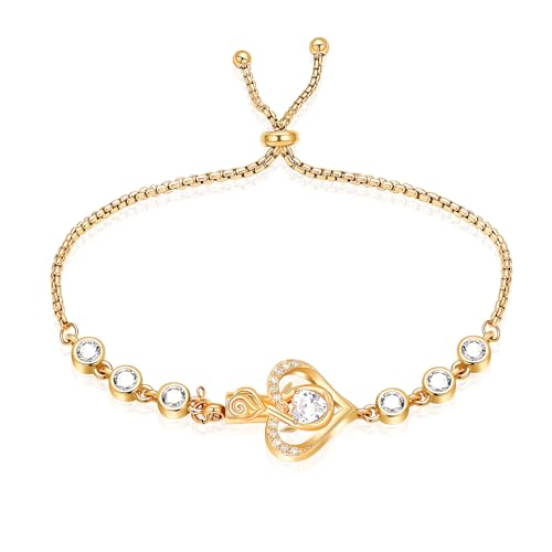 Rose Flower Adjustable Urn Bracelet for Ashes Birthstone Stainless Steel Cremation Jewelry Memorial Keepsake Locket Urns Bracelet Jewelry for Men Women Gifts - color: Gold