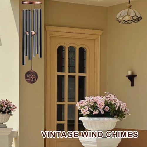 32" Deer Wind Chimes for Outside, Gifts for Women Mom Grandma - size: 32" Deer