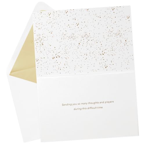 Hallmark Signature Sympathy Card (Many Thoughts and Prayers) - color: Spirit Lives On