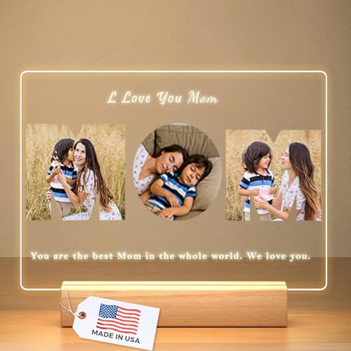 LOUISMIAA Custom Picture Frames Night Light,Personalized Photo Frame,Customized Picture Frame,Personalized Anniversary Birthday Valentine's Day Gifts for Women Men Same Day Shipping - color: Style 10