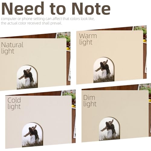 Vienrose Scrapbook Photo Album, 8x6 Inch, 26 Pages, Beige | Linen Cover, Kraft Paper, DIY Scrapbooking, Wedding Baby Shower Family Graduation - color: Beige, size: 8x6 Inch, 26 Pages