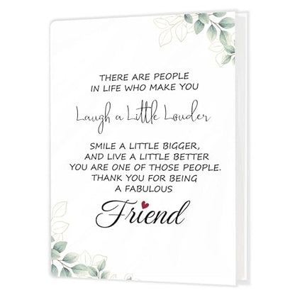 Best Friend Photo Album Holds 36 4x6 Photos, Friendship Gifts for Women Friends, BFF Bestie Gifts Small Photo Album Memory Keepsake Gift for Family Graduation Travel Vacation - color: There Are