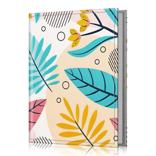 Fintie Photo Album 4x6 Photos - 52 Pockets Small Wallet Albums For Family | Vegan Leather Cover, 4X6 Picture Keepsakes, Family/Wedding/Travel Memory Book, Baby/Kids/Boys/Girls Gift, Midsummer - color: Midsummer
