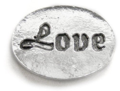 Basic Spirit Heart/Love Pocket Token (Coin) Handcrafted Pewter Lead-Free CN-11