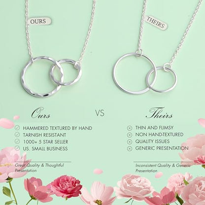 HOPE LOVE SHINE Sympathy Gift for Loss of Loved One - Remembrance, Bereavement, Memorial Necklace, Jewelry 16+2", 14k Gold Plated Sterling Silver - color: Sterling Silver, style: BROTHER