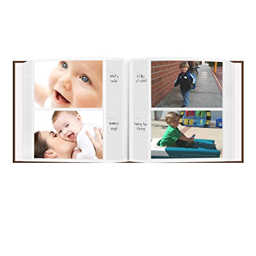 Pioneer Photo Albums EV-246FB/O 200-Pocket Baby Owl Printed Designer Frame Cover Photo Album, Blue, 4 x 6 Inch - color: Blue