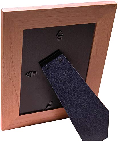 CustomGiftsNow In Loving Memory Memorial - Engraved Alder Wood Picture Frame - Add Name and Dates (4x6 Vertical) - size: 4x6 Vertical