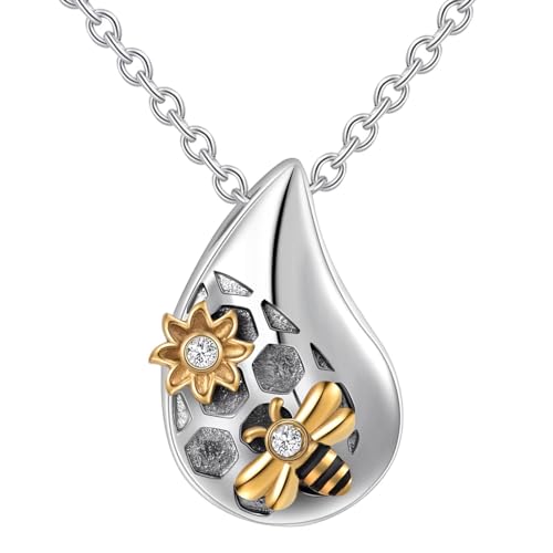 Turtle Angel Dog Butterfly Cremation Jewelry for Ashes Stainless Steel Urn Necklace Ash Holder for Women Men - style: waterdrop