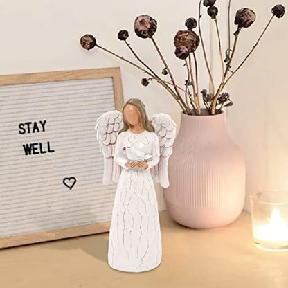 Healing Angel, Sculpted Hand-Painted Figure | Remembrance Angel Collectible Figurine - Encouragement Present, A Gift to Comfort and Encourage Hope and Healing - color: Angel of Healing