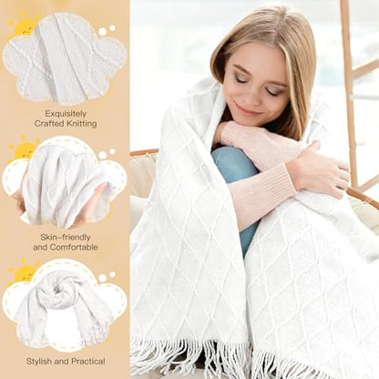 Suhctuptx Care Package for Women, Best Friend Birthday Gifts Self Care Gifts Get Well Soon Gift Baskets for Women, Thinking of You Inspirational Gift for Her Mom Friends Sisters Girlfriend - color: White