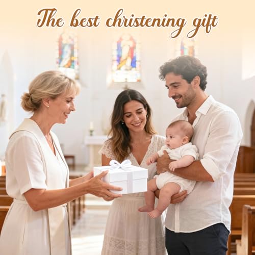 Baptism Gifts for Girl,Boy,Baby - I Am a Child of God Crochet Angel Doll- Religious Christian Gifts for Women,Men,Kids, Confirmation Gift for Teen Girls, First Communion Gift - style: Baptism Gifts