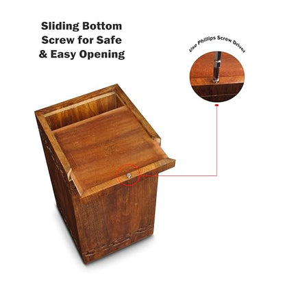 ZIYA Handmade Wooden Keepsake Sharing Cremation Urns for Human Ashes Adult Female Male – Hummingbird Small Decorative Funeral Burial Adult Mini Urn for Women Men Ashes Box for Mom Dad Up to 20 lbs - size: Small (Keepsake)