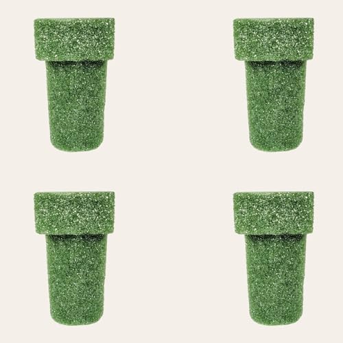 Set of 4 Floral Foam Cemetery vase Inserts - Flower Foam for Crafts Headstone Decorating DIY Projects