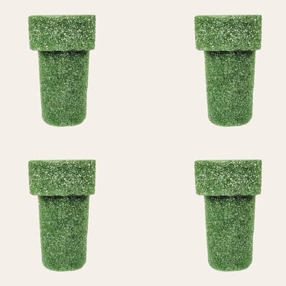 Set of 4 Floral Foam Cemetery vase Inserts - Flower Foam for Crafts Headstone Decorating DIY Projects