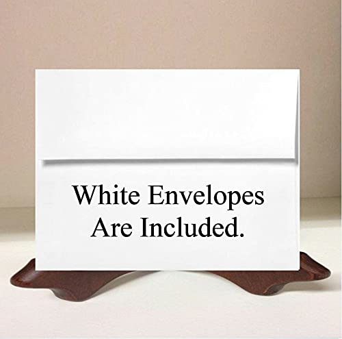 Sympathy Acknowledgement Cards, Funeral Thank You and Bereavement Notes Personalized w/Envelopes-Cardinal