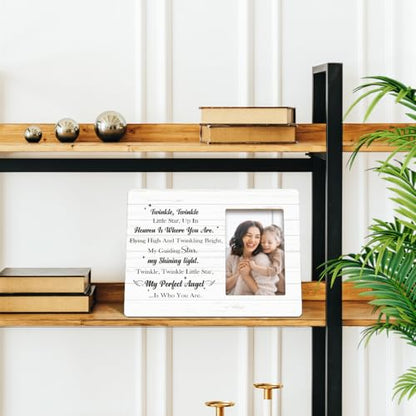JANLAN Memorial Picture Frame for Loss of Baby,Miscarriage Gifts for Mothers,Angel Baby Memorial Sympathy Gift - style: Loss of Baby