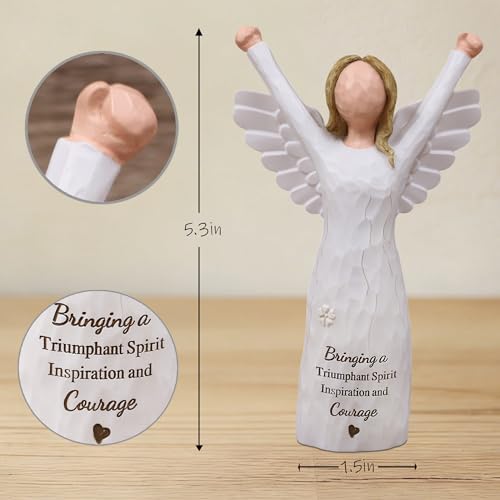 AUKEST Breast Cancer Gifts for Woman Expresses Encouragement Figurines - color: Encouragement Gifts