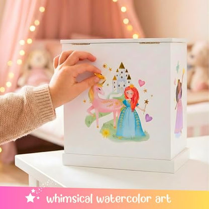 Giggle & Honey® Princess Musical Jewelry Box for Girls - style: Perfect Princess