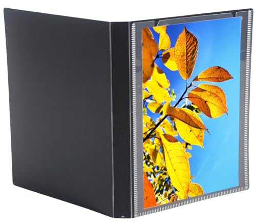 2 Pack Photo Album 4x6 Photos, 52 Pocket Photo Binder, PP Cover,Small,Black - color: Black, size: 52Photos 2Pack