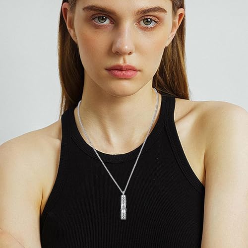 Aniu S925 Sterling Silver Urn Necklace Cremation Jewelry for Ashes - color: Celtic Knot - A