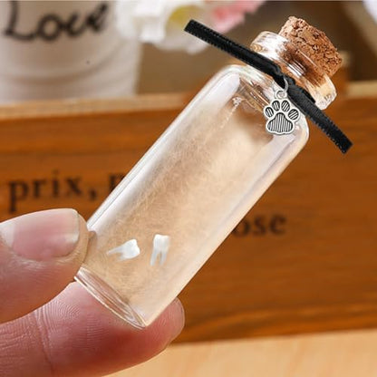 Custom Pet Fur Memorial Gifts,Pet Fur Keepsake Jar Personalised Pet Photo Gift，Dog Cat Pet Tooth Box Pet Keepsake，Dog Memorial,Loss of Pet ,Cat Keepsake Gift,Pet Remembrance,Pet Lovers Gifts (style 6)