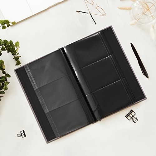 potricher Photo Album 4x6, 300 Pockets, Linen Cover, Green | Small Capacity 4x6 Picture Albums with Horizontal Pockets, 4x6 Photo Book for Family, Wedding, Baby, Anniversary - color: Green