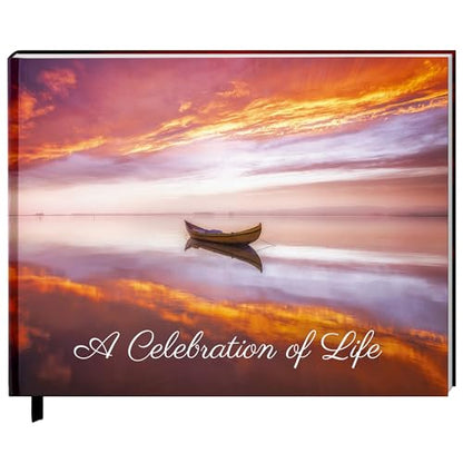 Funeral Guest Book for Your Loved One Funeral Services, Hardcover Celebration of Life Guest Book, Guest Book for Funeral with Memory Share Memory Book for Celebration of Life