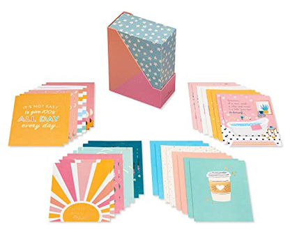 American Greetings Deluxe Cards with Envelopes, Mom Friend (32-Count) - color: Mom Friend