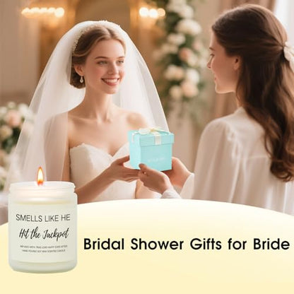 Wedding Gifts for the Bride, 9 OZ Soy Wax Candle Bride Gifts - color: Brides Gifts