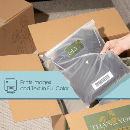 4.25" X 5.5" Matte White Printable Shipping Labels | (100 Sheets, 400 Stickers) Large Address and Mailing Labels for Laser & Inkjet Printers - Spartan Industrial Template R023 - style: 400 Labels
