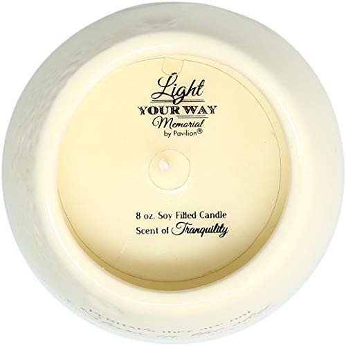 Pavilion Gift Company - Stars in the Sky - 8 oz -100% Soy Wax Candle Scent: Tranquility - style: In Memory, They're Happy