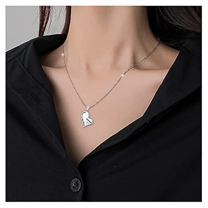 Ladytree 925 Sterling Silver Cremation Urn Necklace for Ashes - style: Grandma